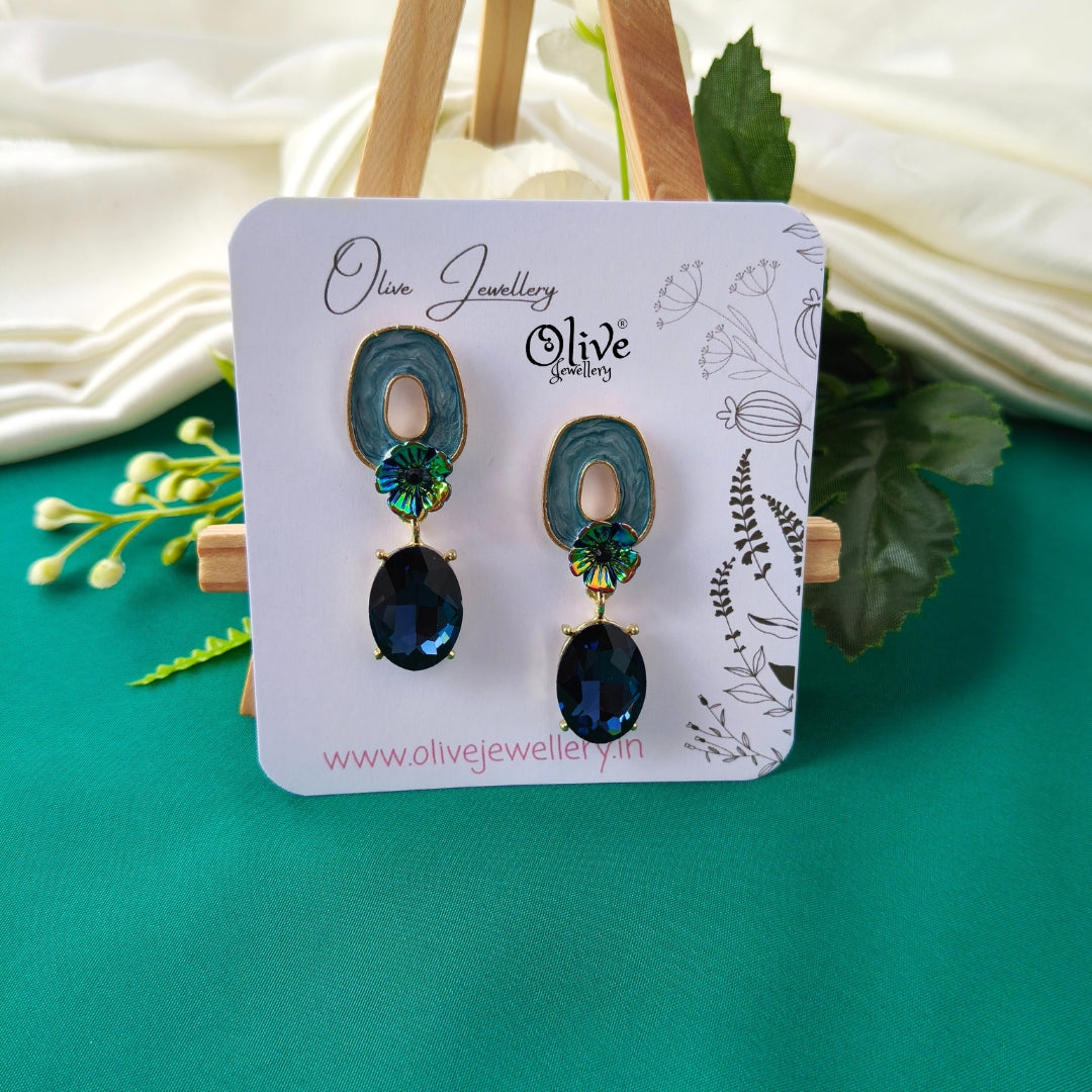 Glass Collection Earrings - 334
