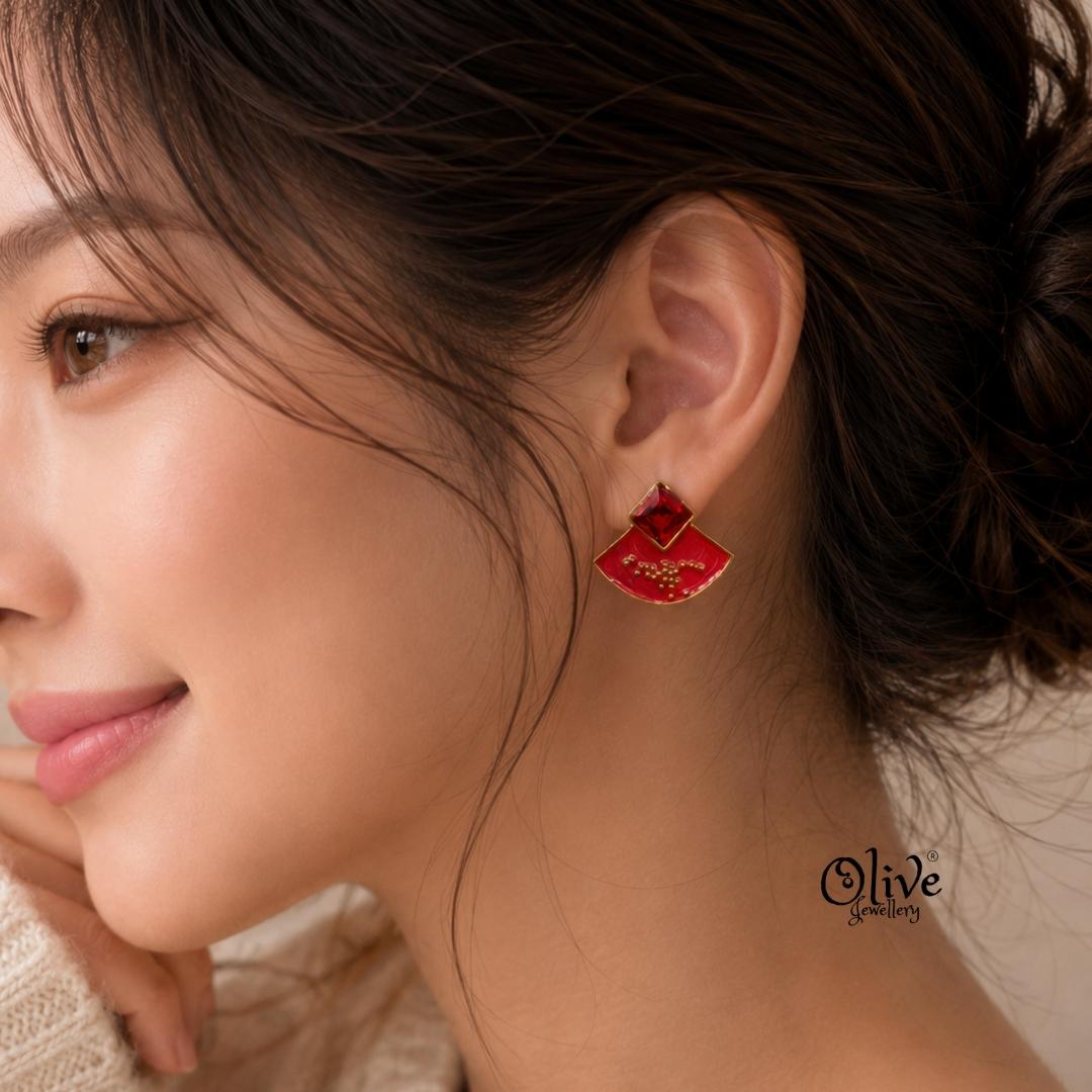 Glass Collection Earrings -414