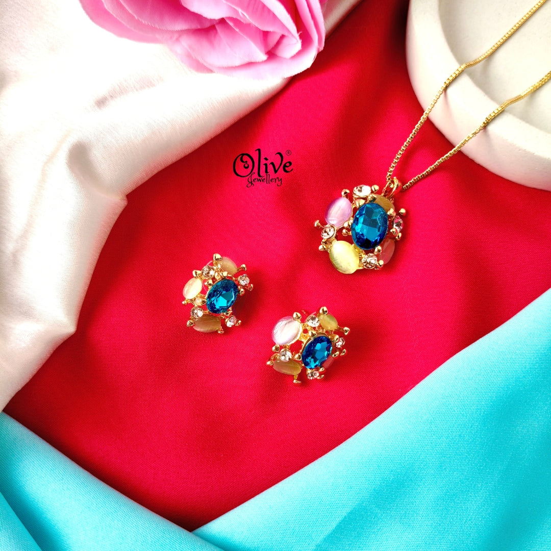 Glass Collection Pendant Set -001