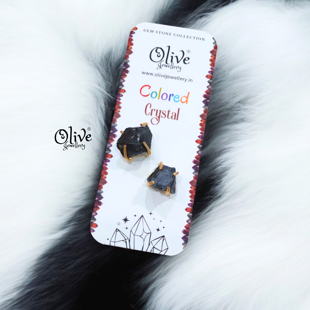 Colored Crystal - Claw Fitting - Rough Shape