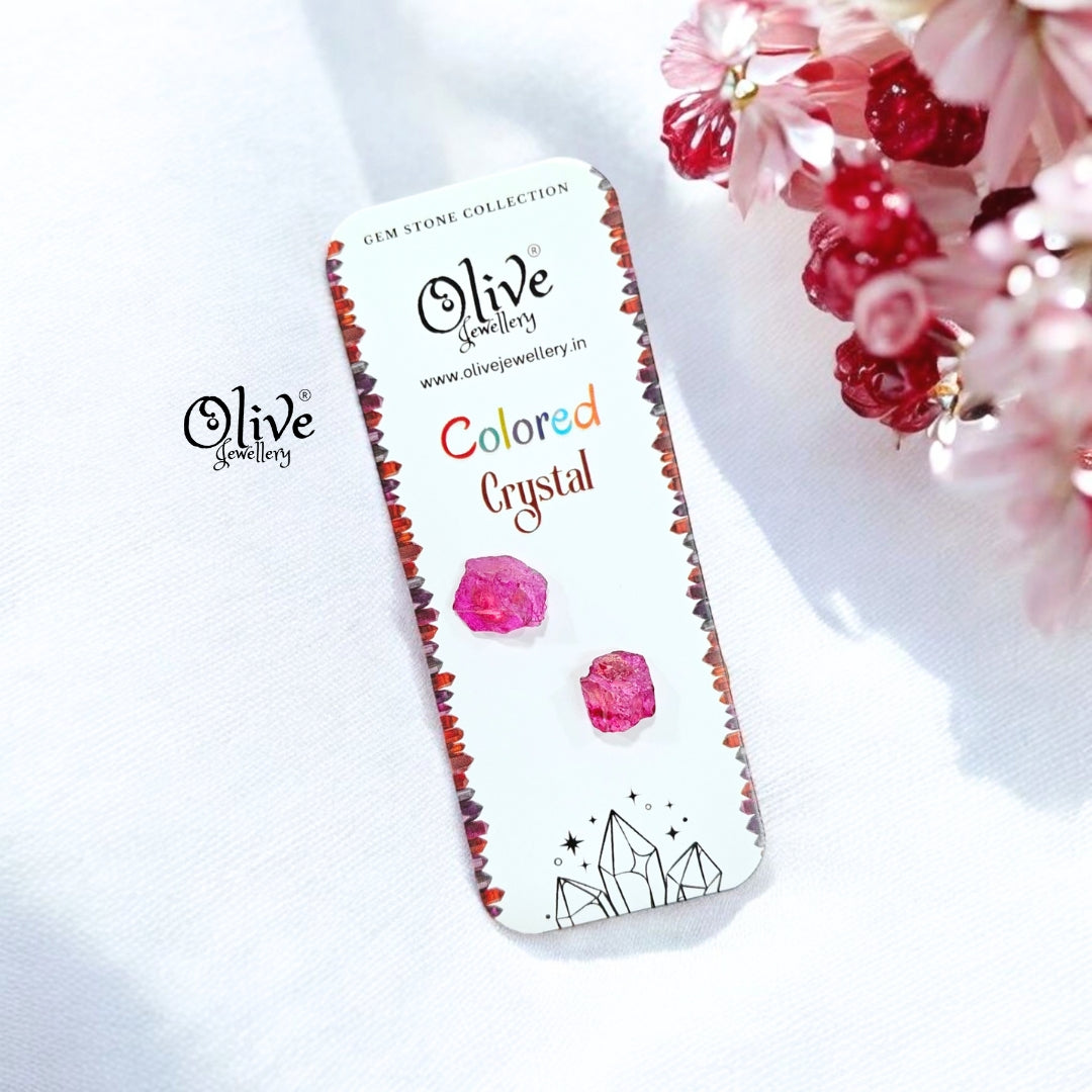 Colored Crystal - Rough Shape