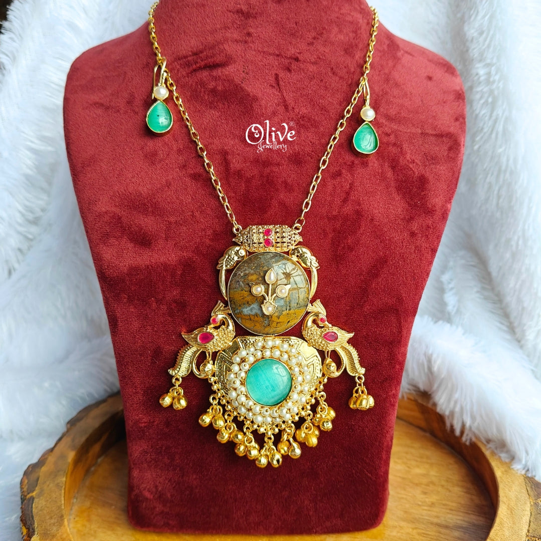 Natural Stone Pendent - 52