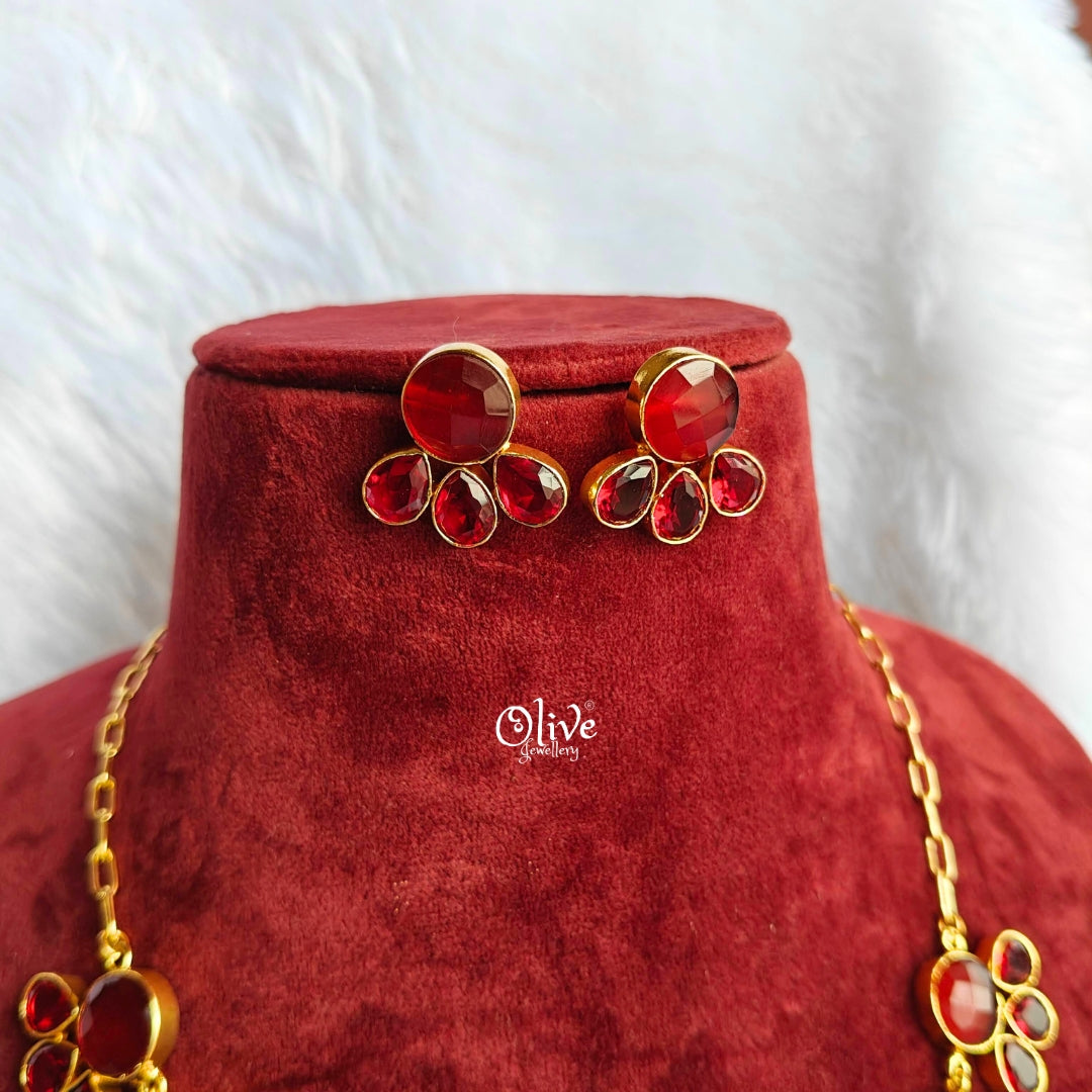 Natural Stone Neckset - 59