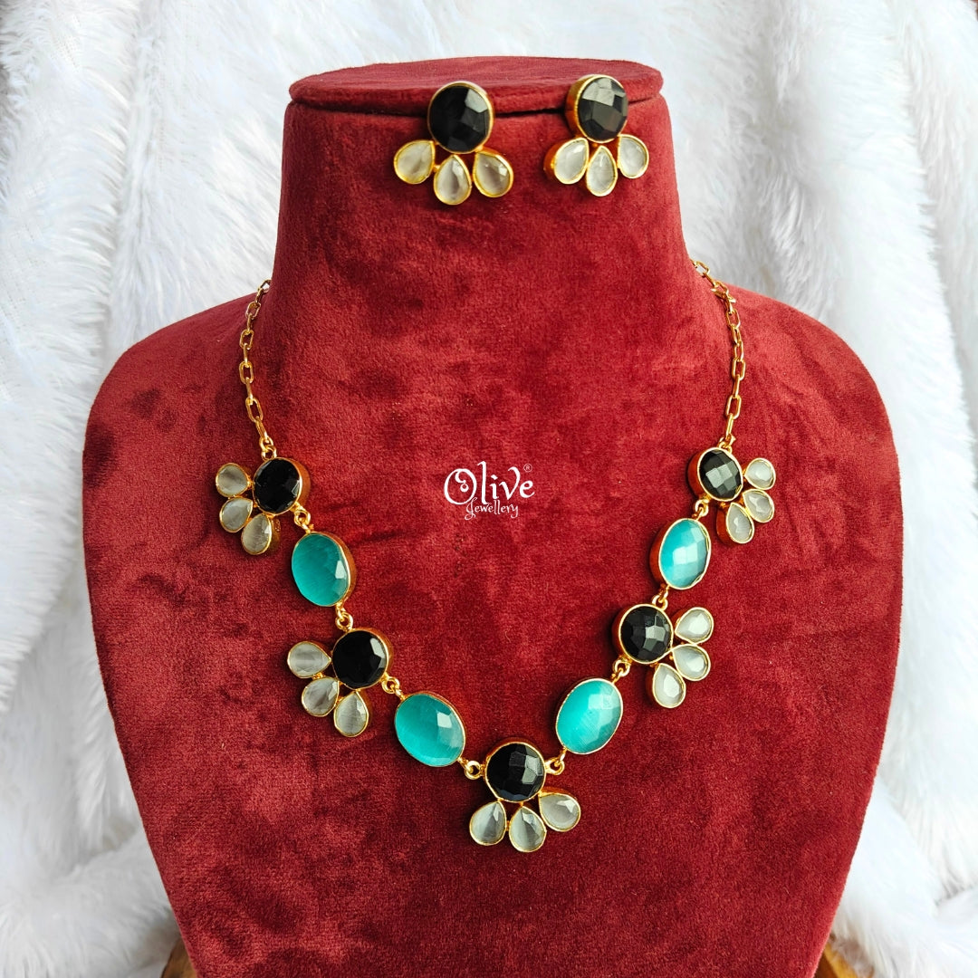Natural Stone Neckset - 59