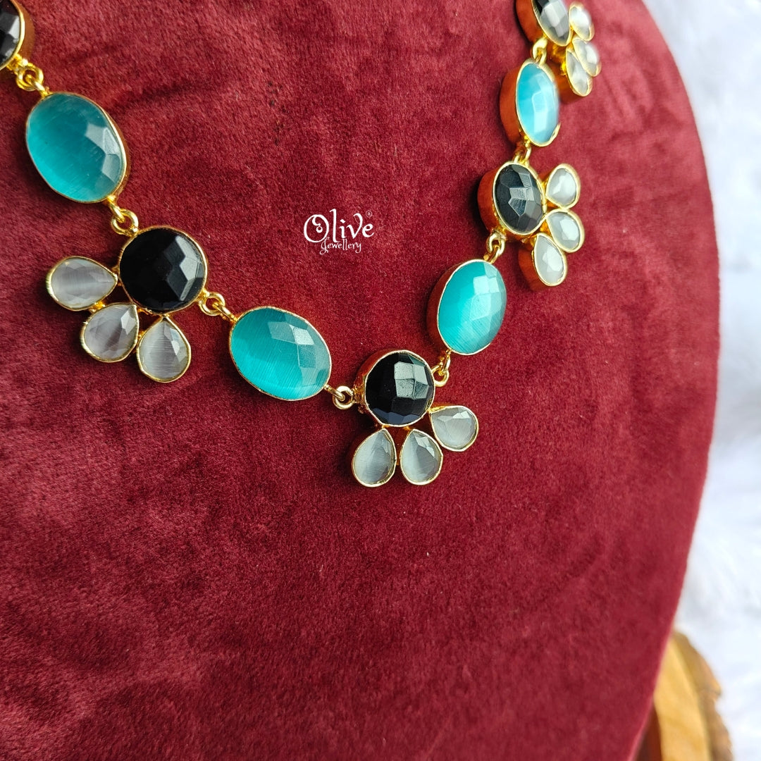 Natural Stone Neckset - 59