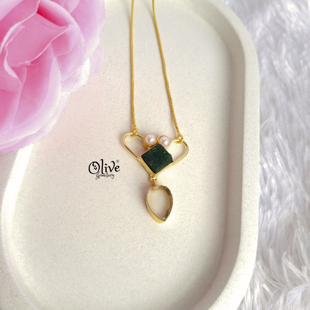Natural Stone Pendent - 227