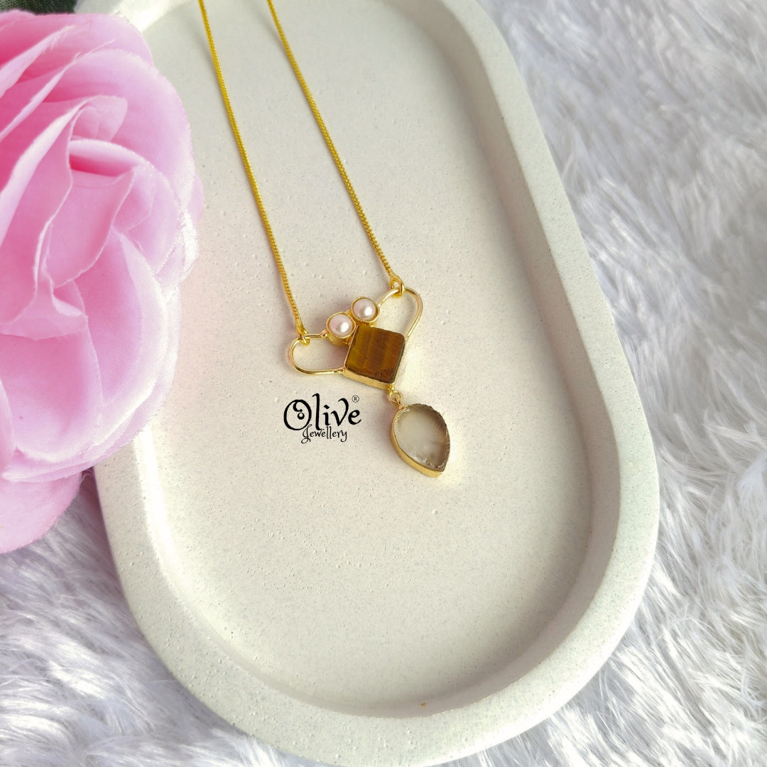 Natural Stone Pendent - 227