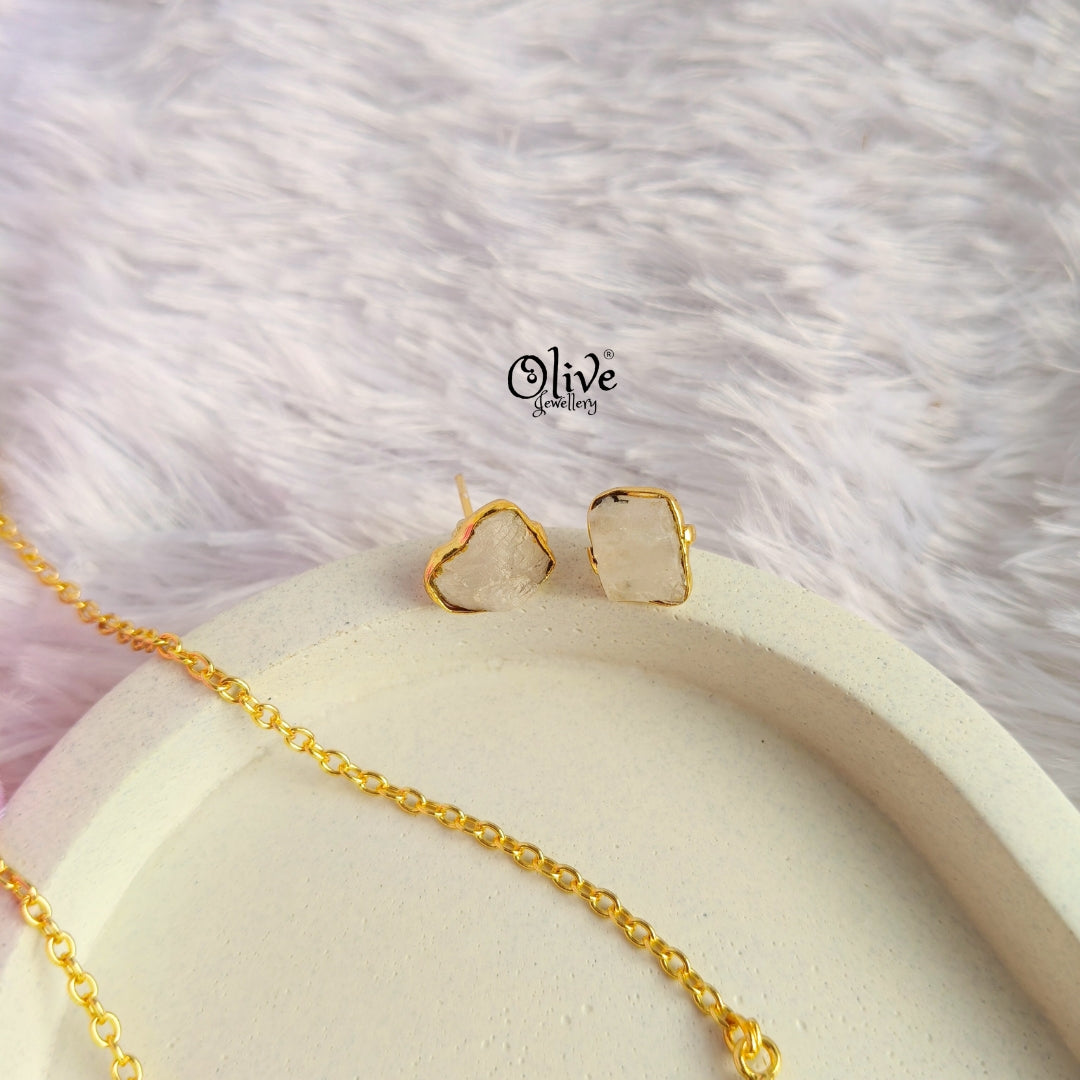 Natural Stone Neck Set-166