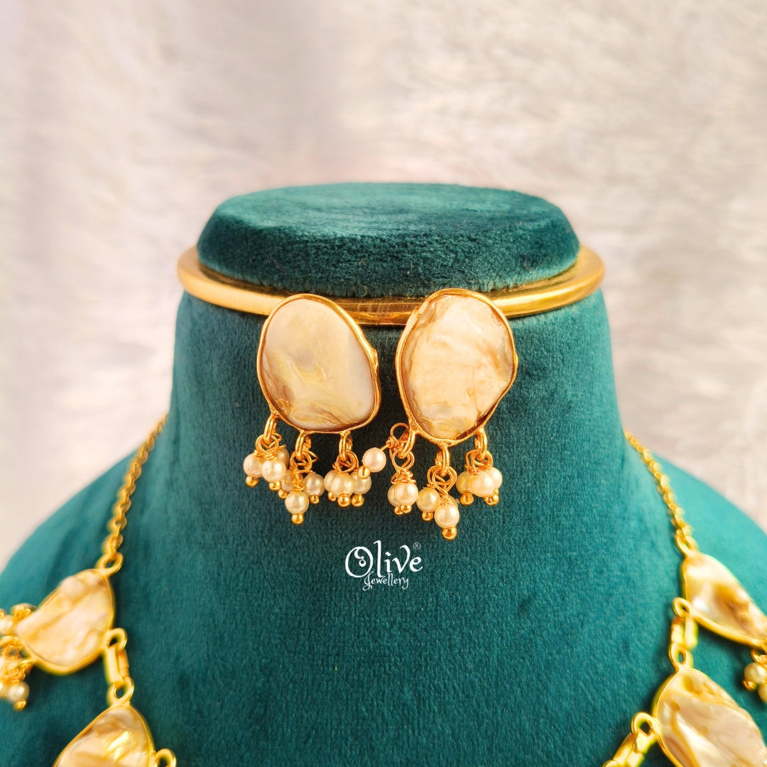 Natural Stone Neck Set-175