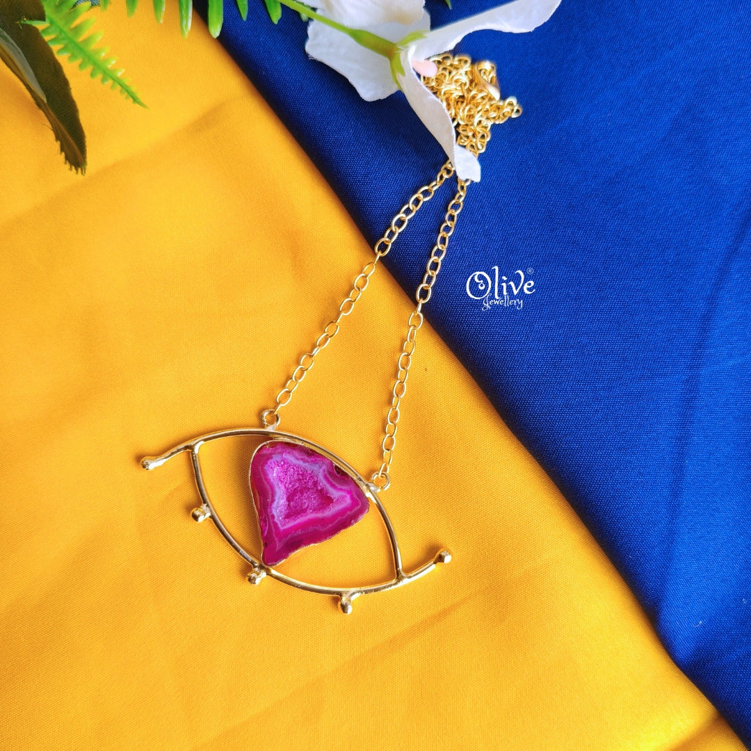 Natural Stone Pendent-323