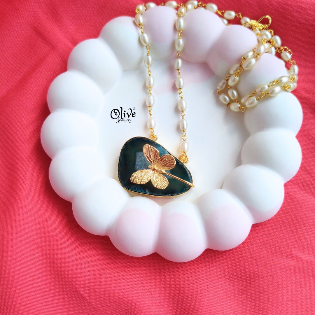 Natural Stone Pendent-419