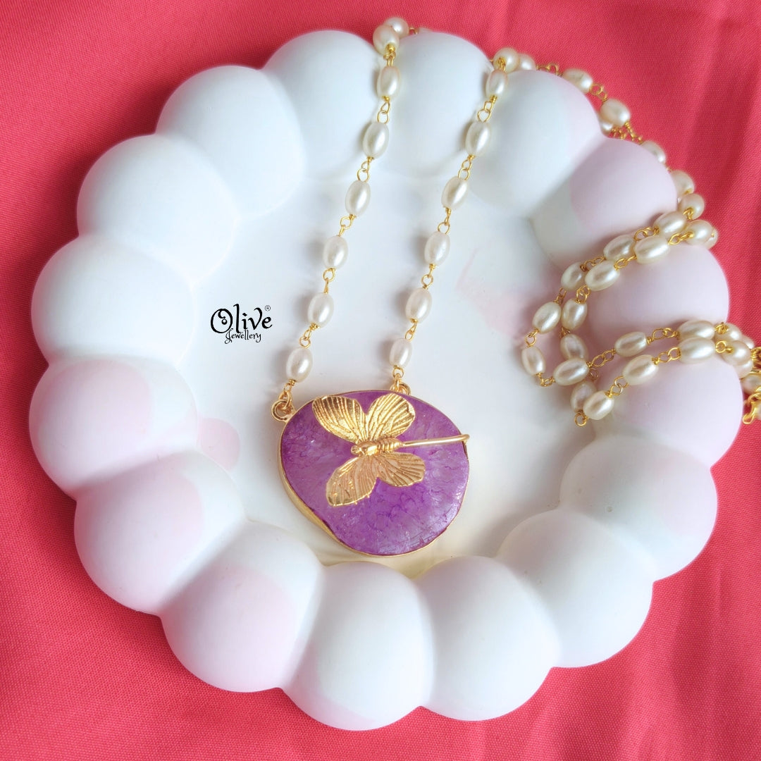 Natural Stone Pendent-422