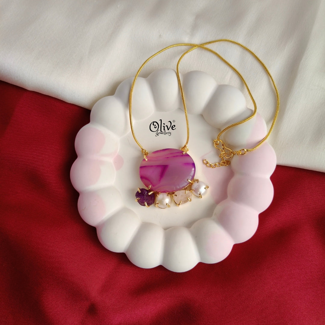 Natural Stone Pendant - 431