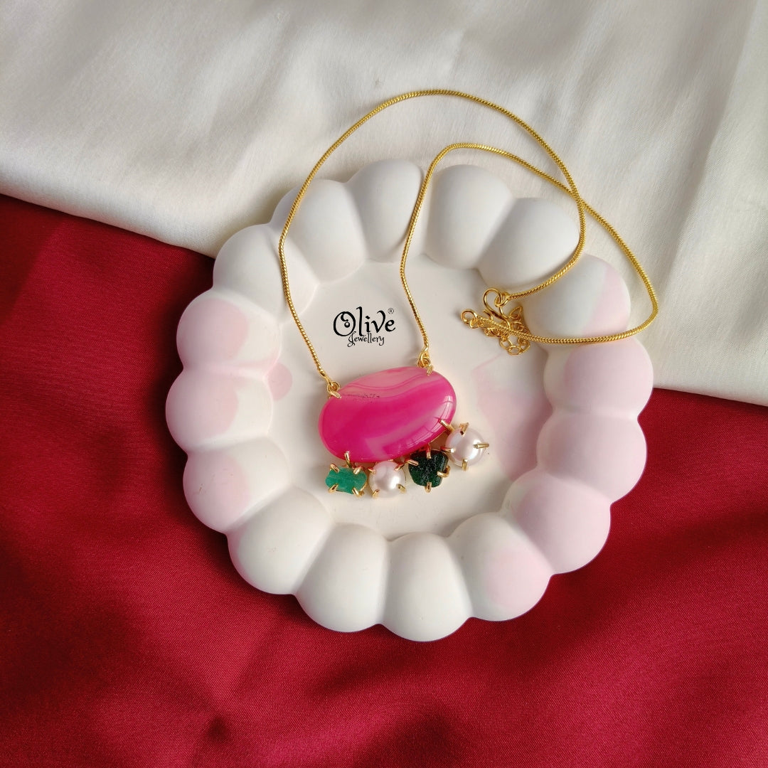 Natural Stone Pendant - 439