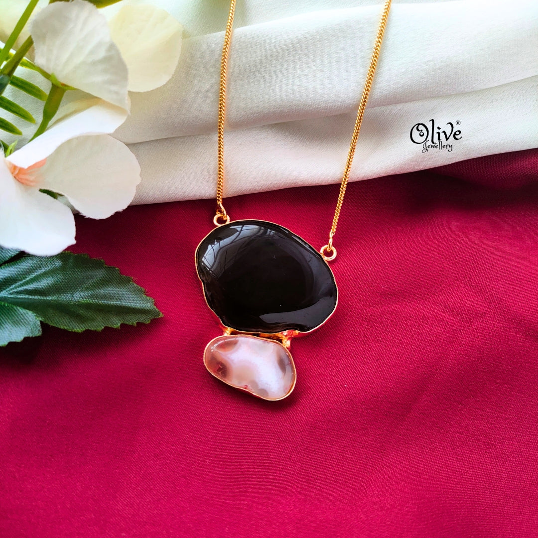 Natural Stone Pendent - 455