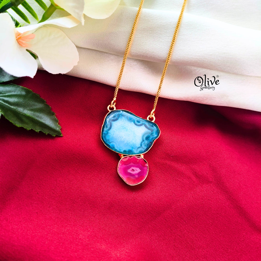 Natural Stone Pendent - 459