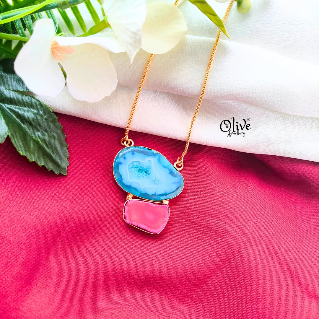 Natural Stone Pendent - 468