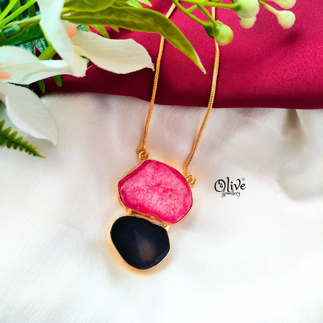 Natural Stone Pendent - 474
