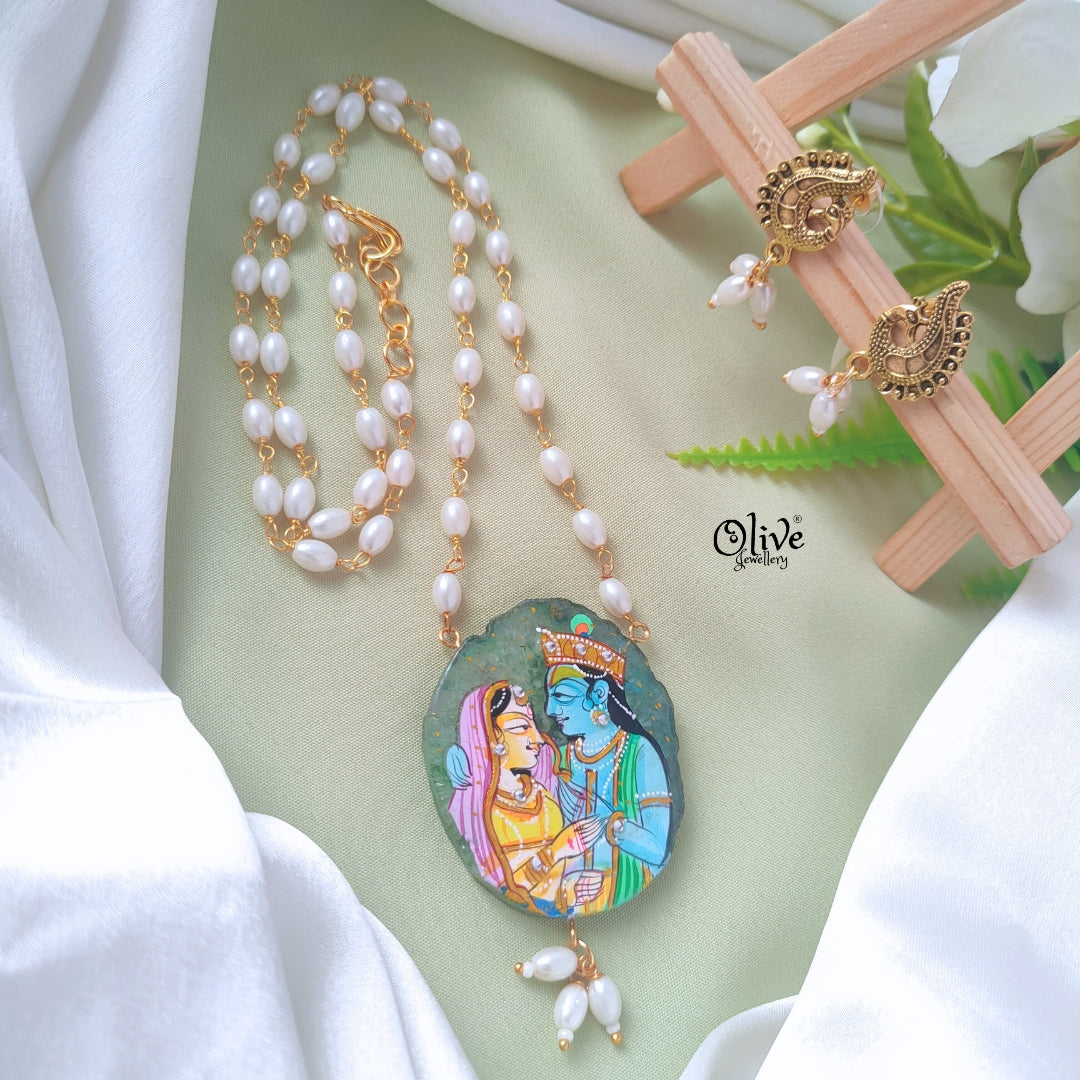 Radhakrishna Pendant -495