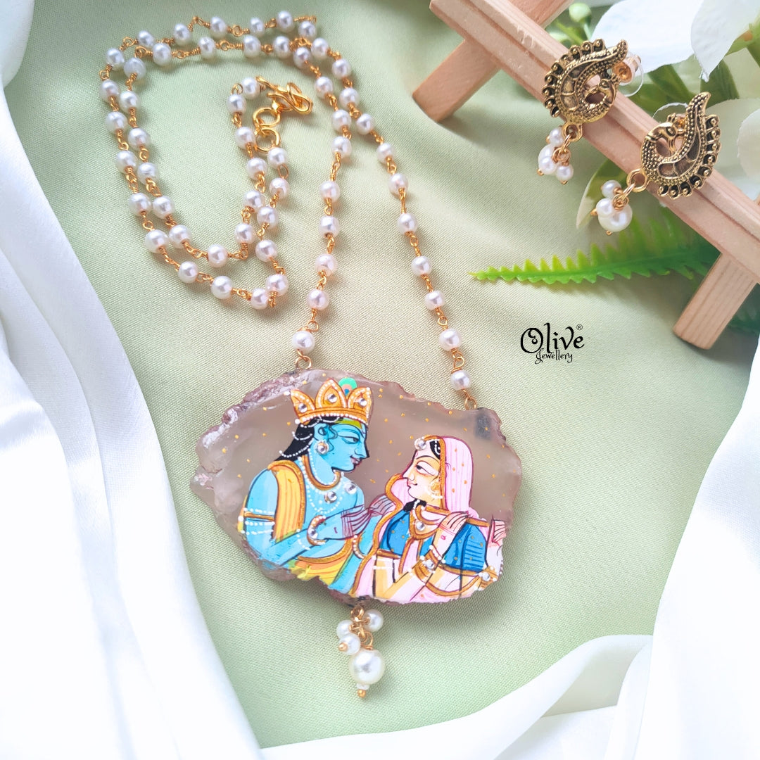 Radhakrishna Pendant -526