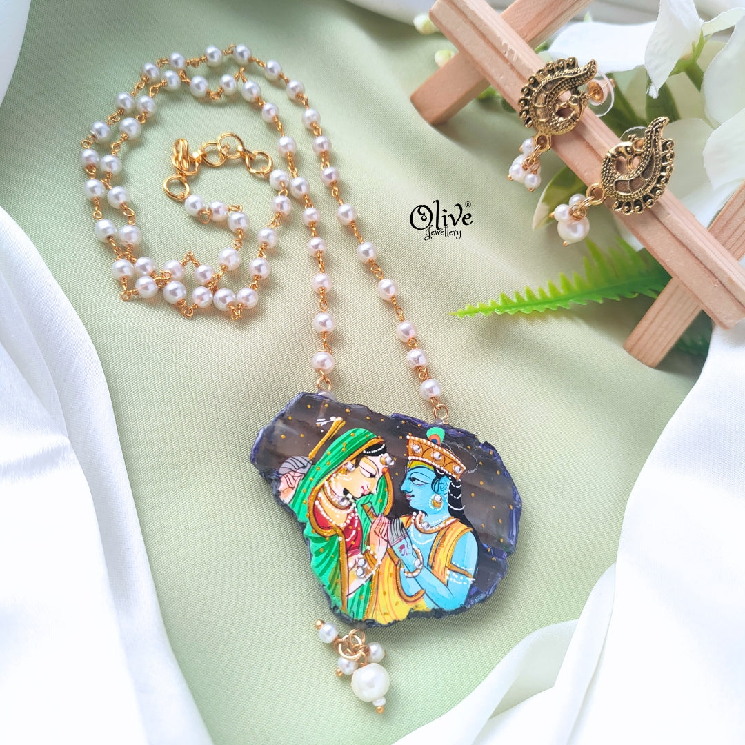 Radhakrishna Pendant -529