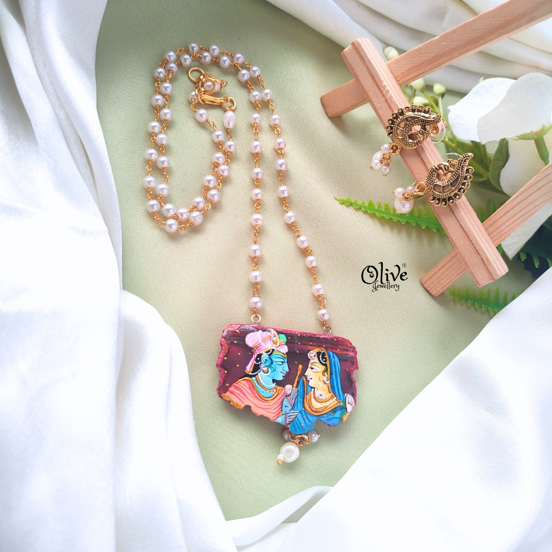 Radhakrishna Pendant -546