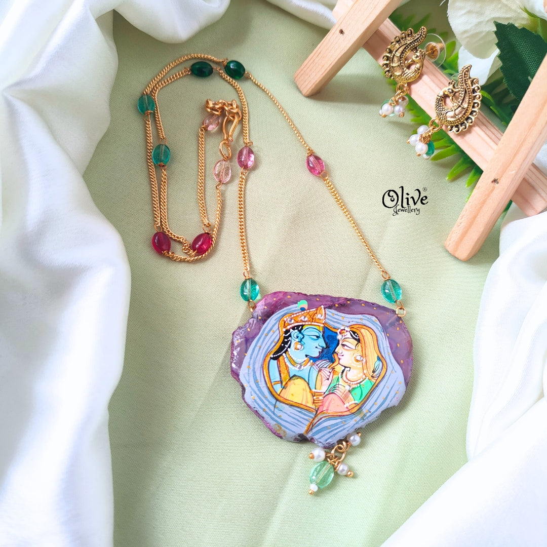 Radhakrishna Pendant -548