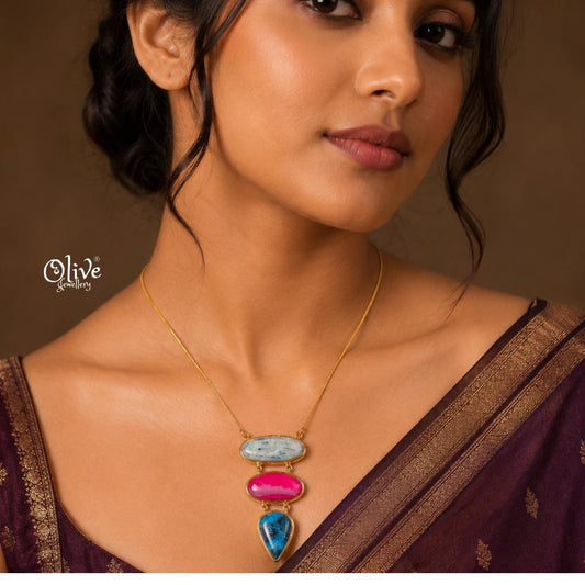 Natural Stone Pendant-1048