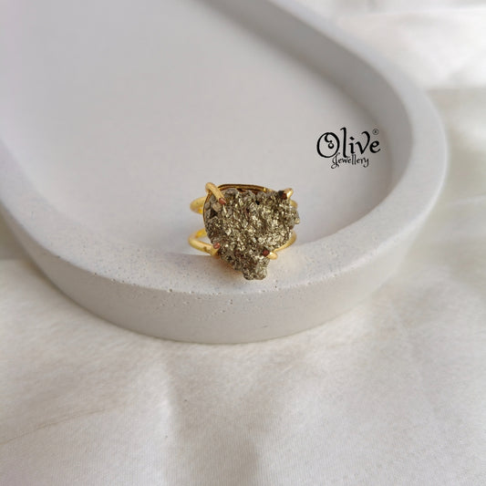 Natural Stone Finger Rings - Claw Fitting - Single Stone