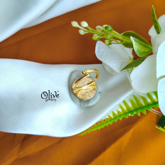 Natural Stone Tanjor Finger Rings - 89