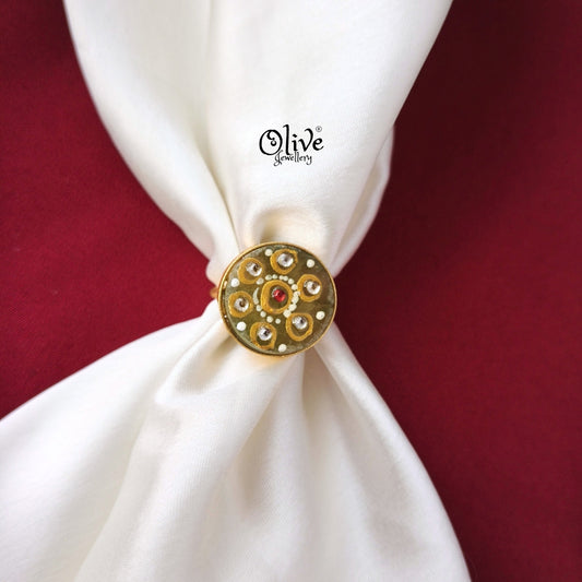 Natural Stone Tanjor Finger Rings -103