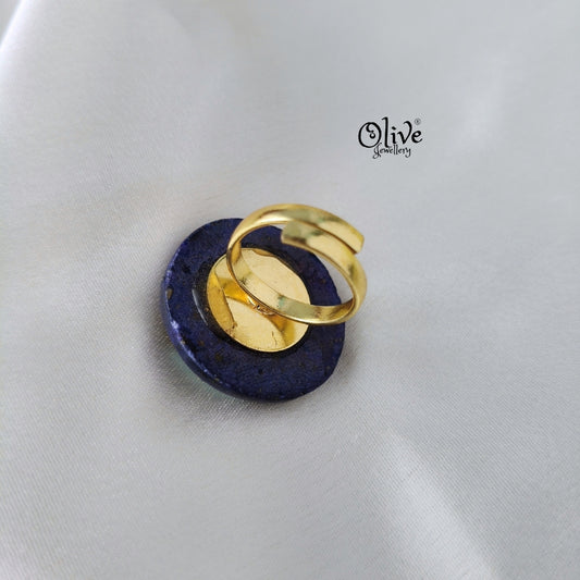 Natural Stone Tanjor Finger Rings -115