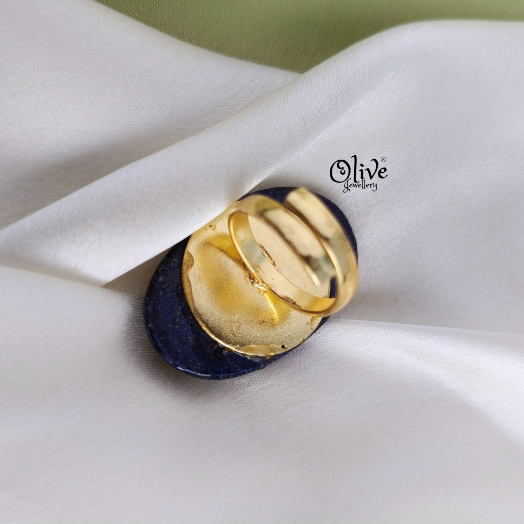 Natural Stone Tanjor Finger Rings -118