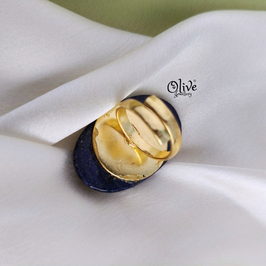 Natural Stone Tanjor Finger Rings -118