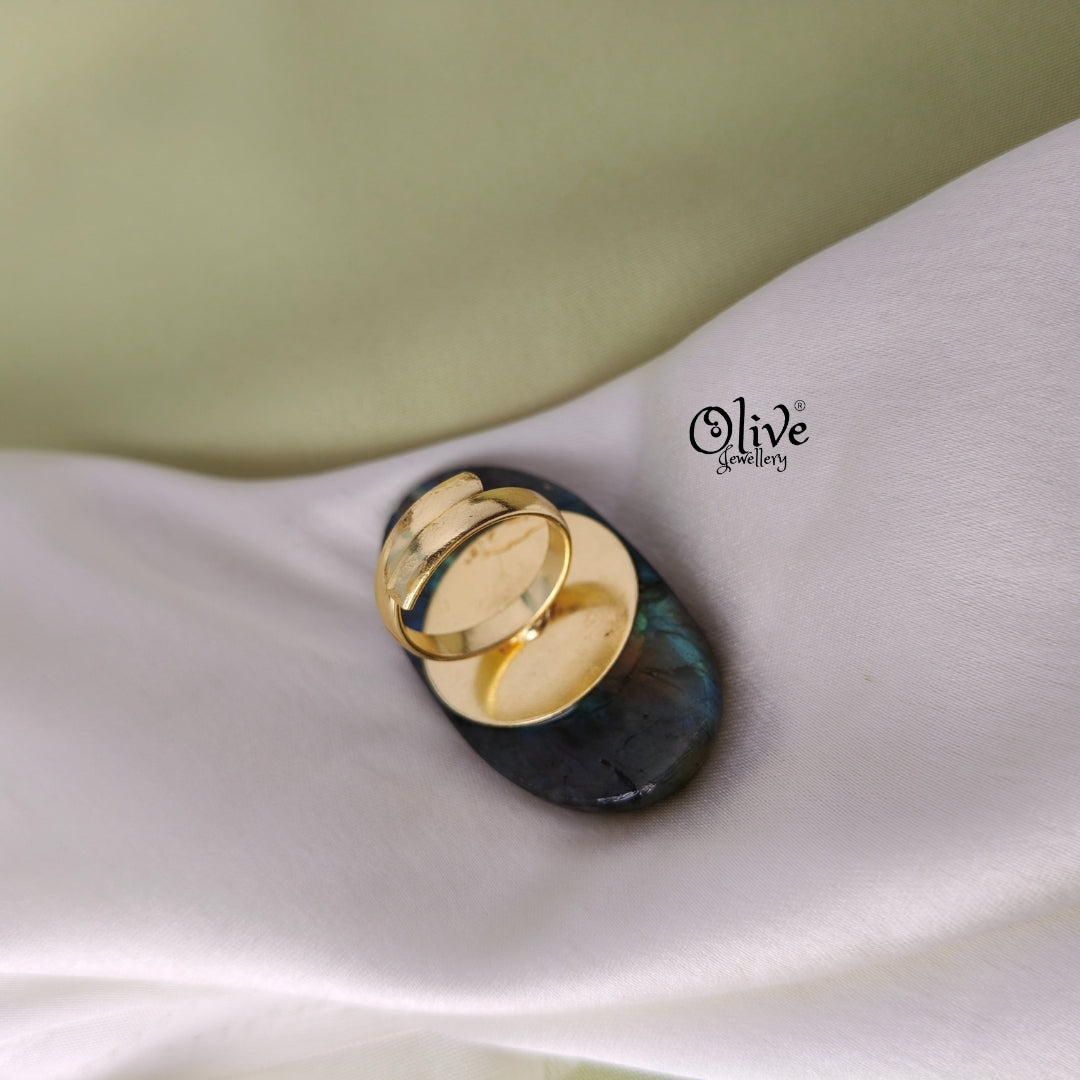 Natural Stone Tanjor Finger Rings -127