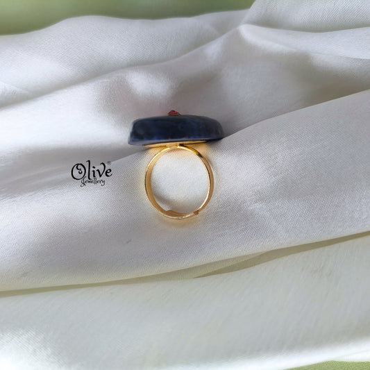 Natural Stone Tanjor Finger Rings -141
