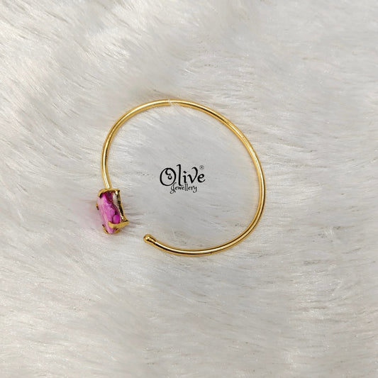 Natural Stones Kada - Claw Fitting - MOP