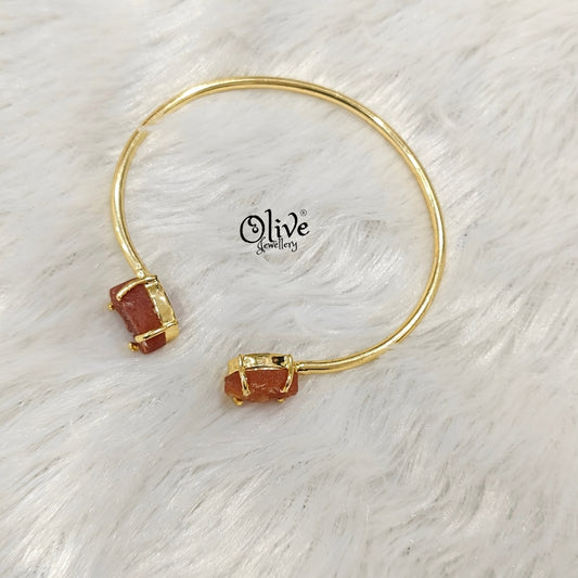 Natural Stone - Claw Fitting - Rough Shape - Oval