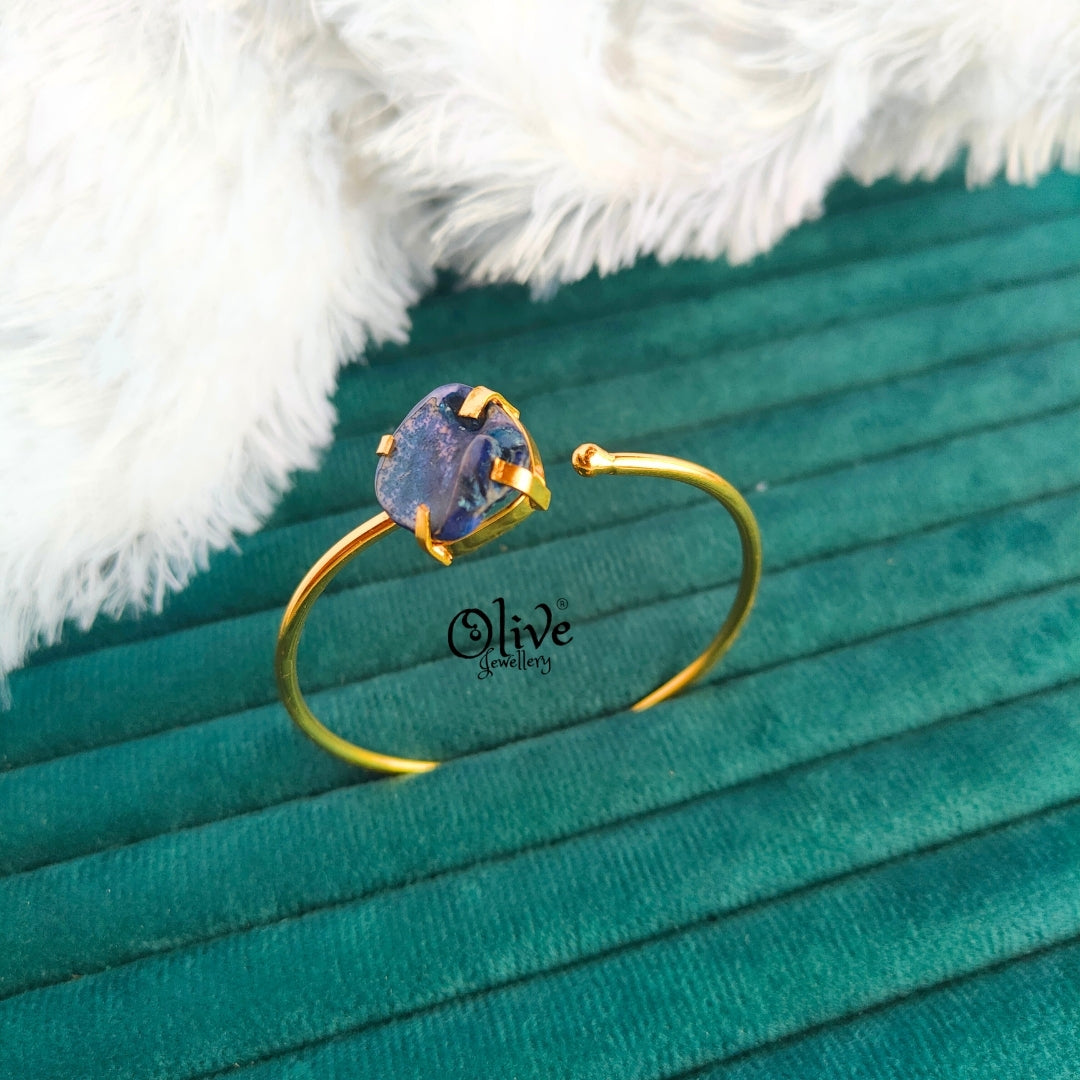 Natural Stones Kada - Claw Fitting - MOP