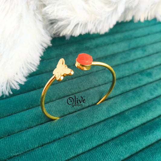 Natural Stone Kada - Collect Fitting - Single Stone