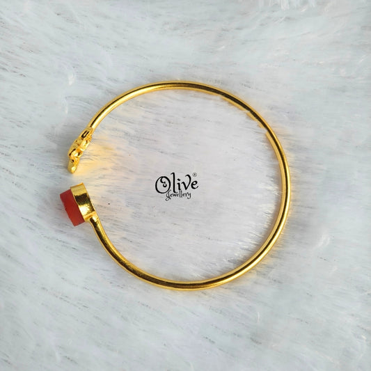 Natural Stone Kada - Collect Fitting - Single Stone