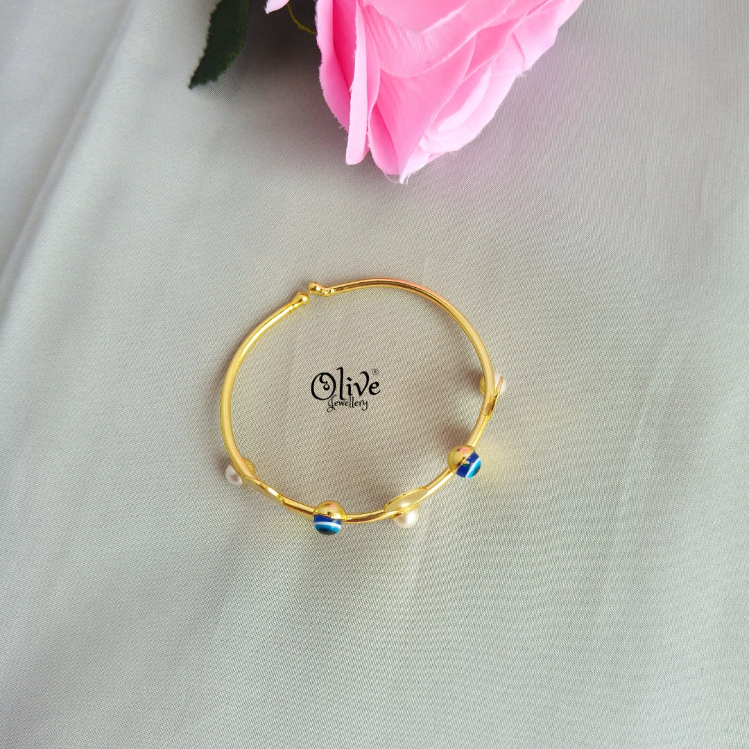 Natural Stone Kada - Collet Fitting - 222