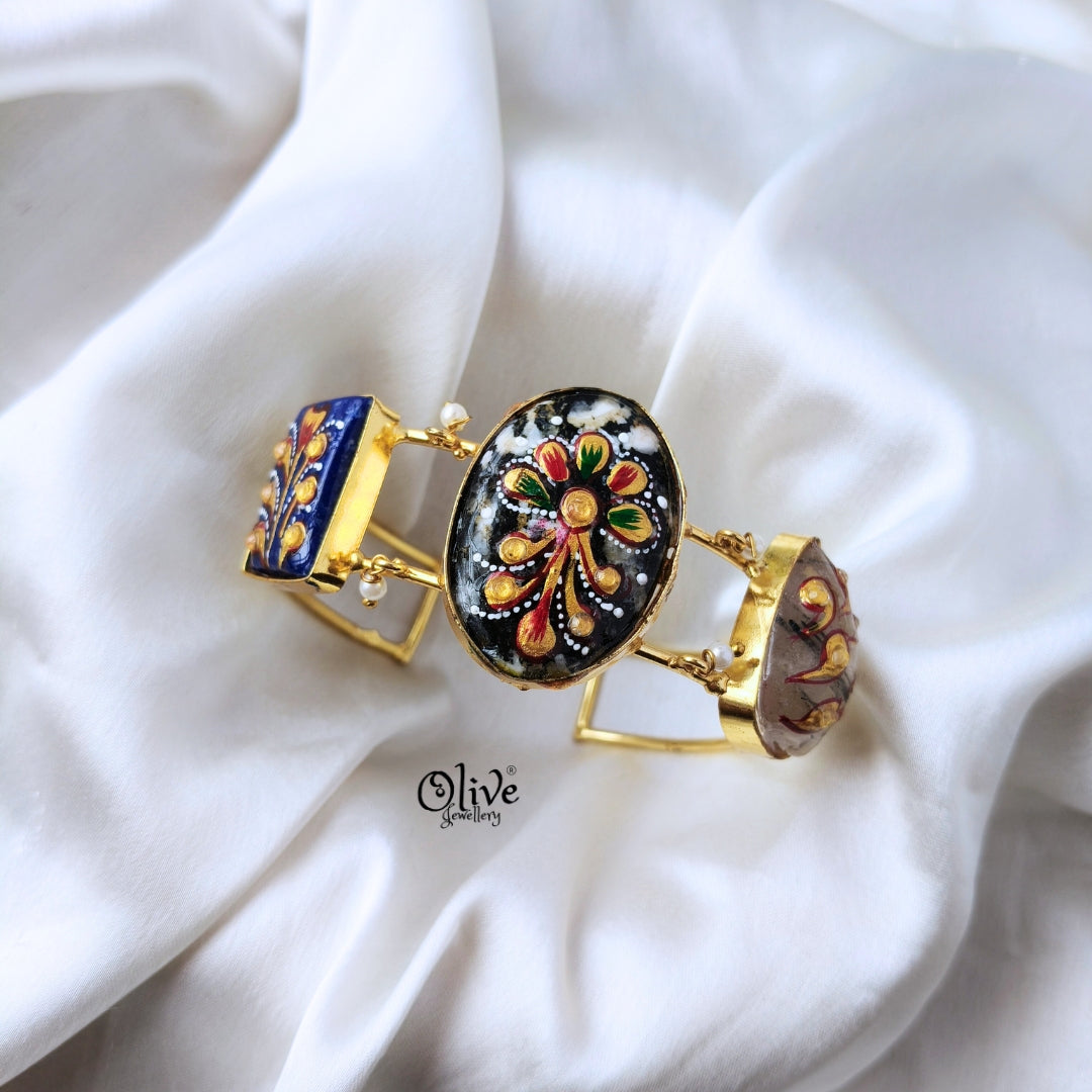 Natural Stone Tanjore Kada -248