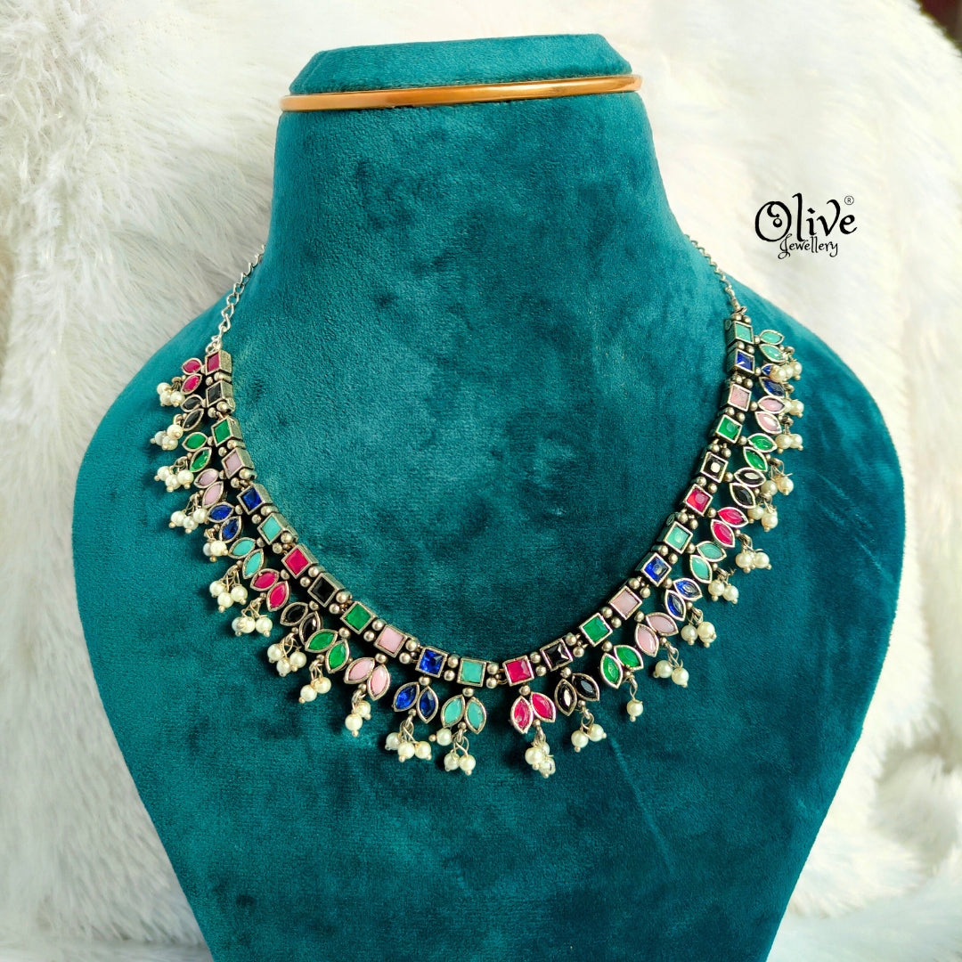 Oxidized Neckset - 85