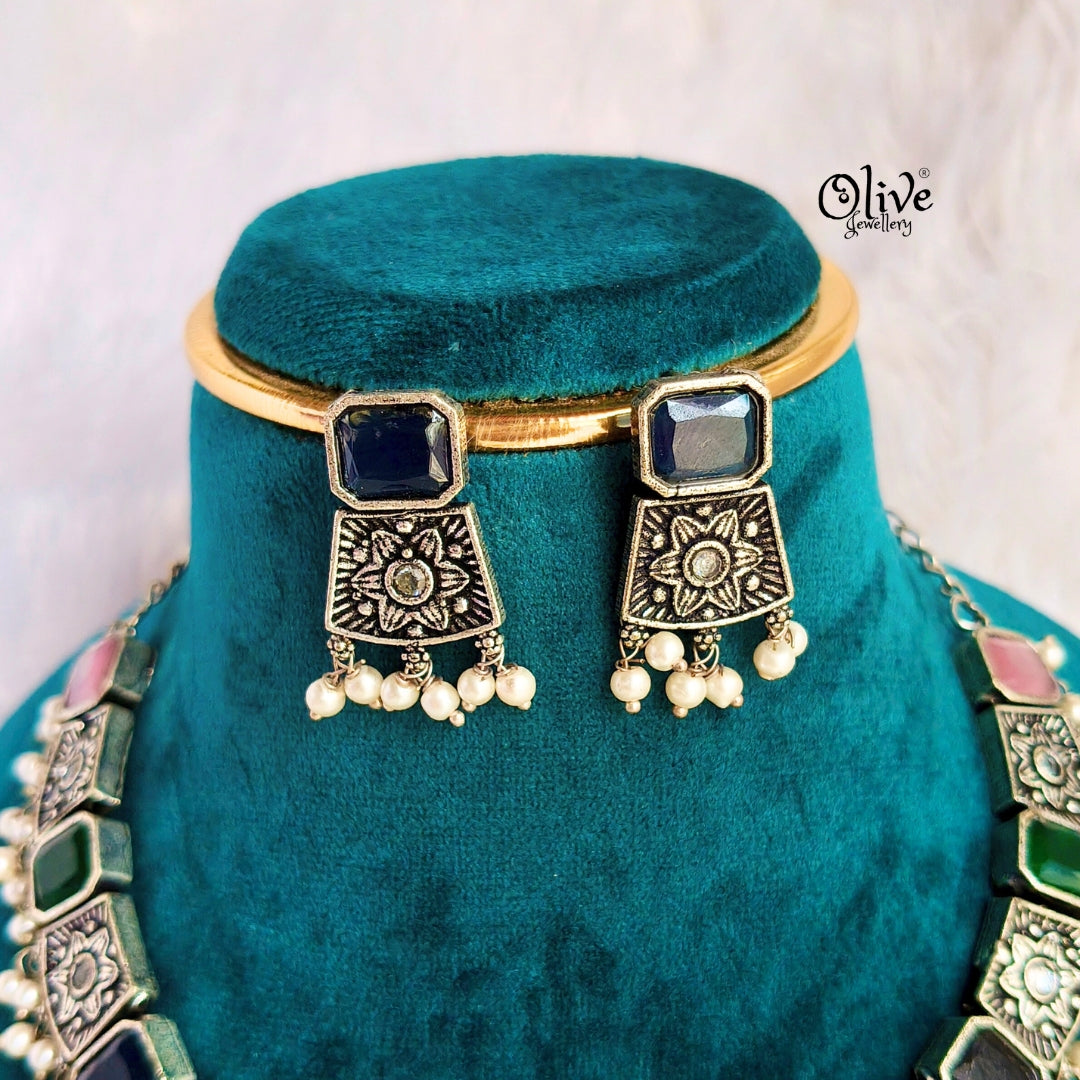 Oxidized Choker - 114