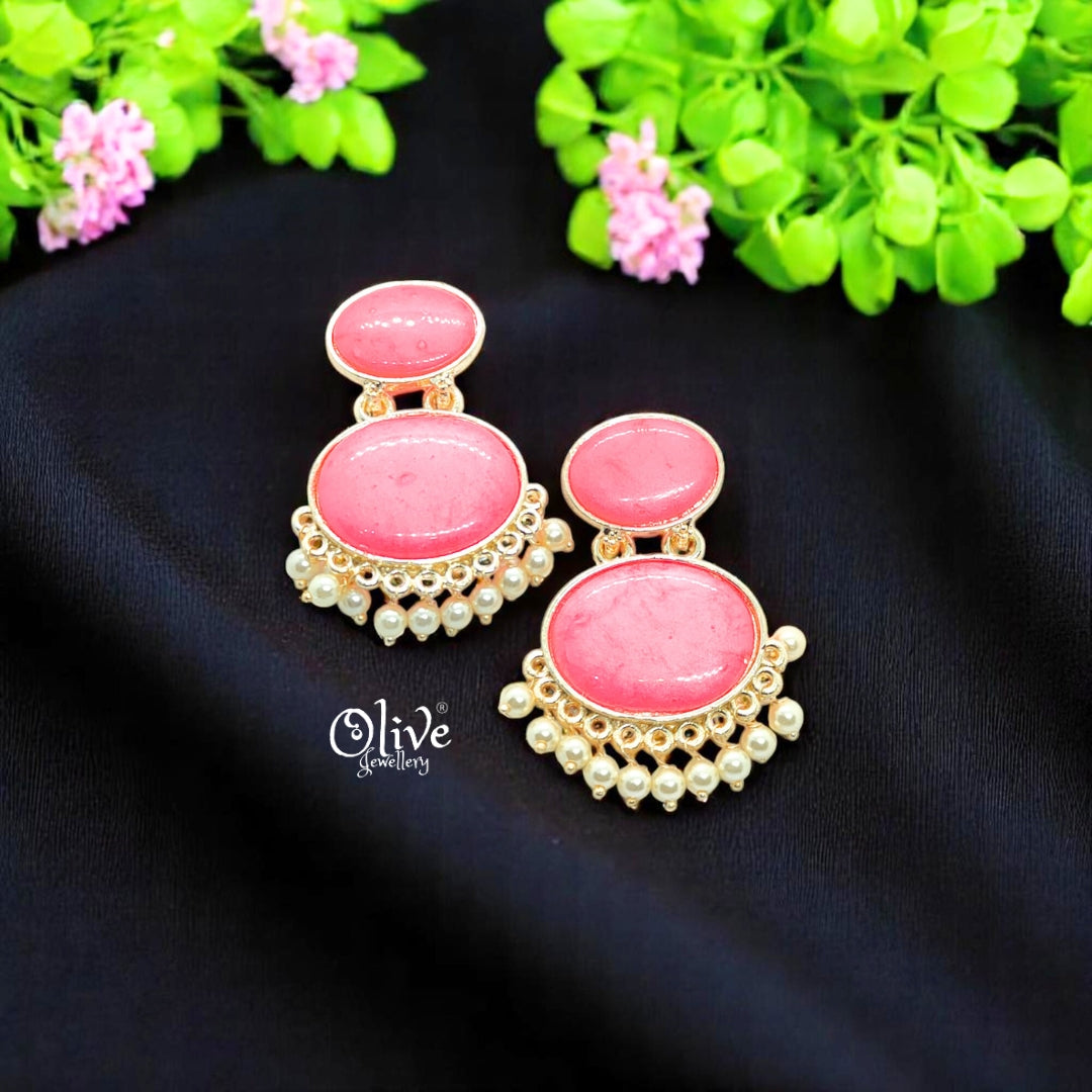 Oxidized Earrings - 1