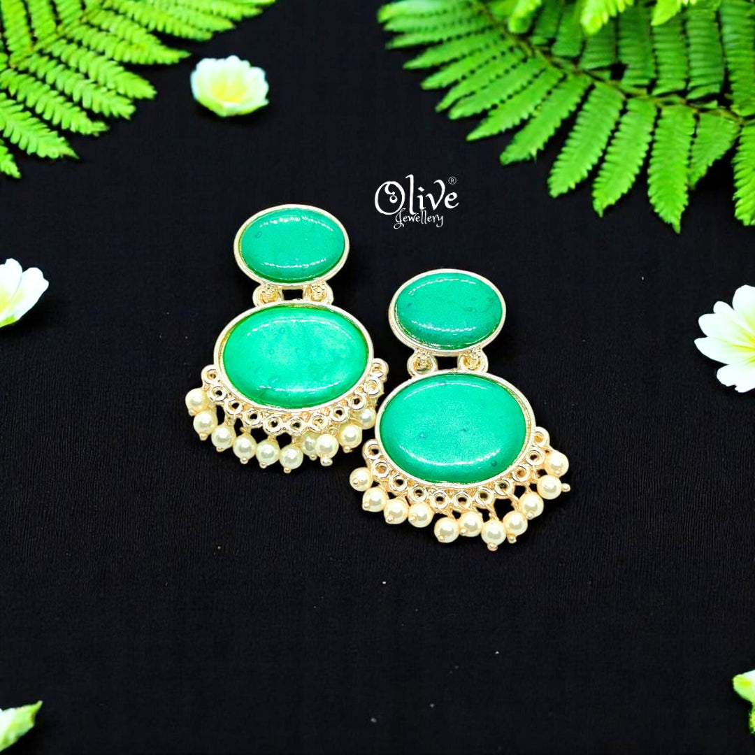 Oxidized Earrings - 1