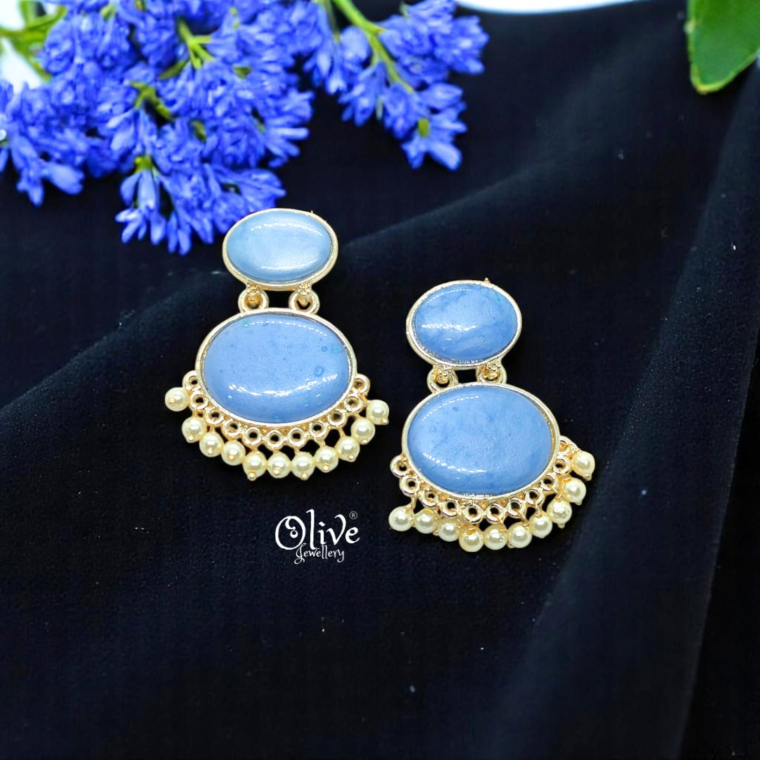 Oxidized Earrings - 1