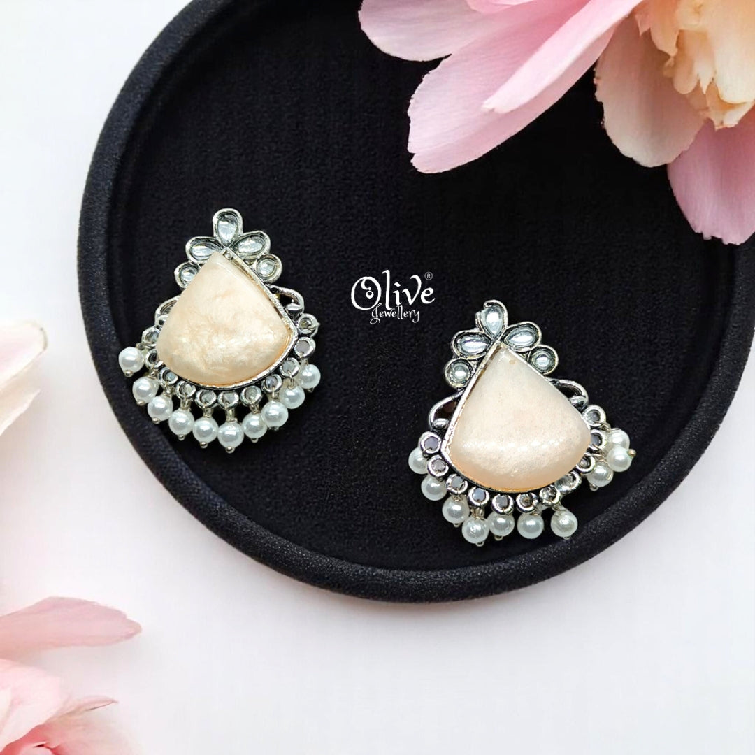 Oxidized Earrings - 90