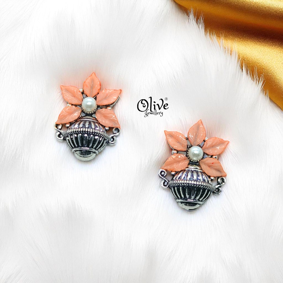 Oxidized Earrings - 126